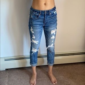 American eagle TomGirl jeans